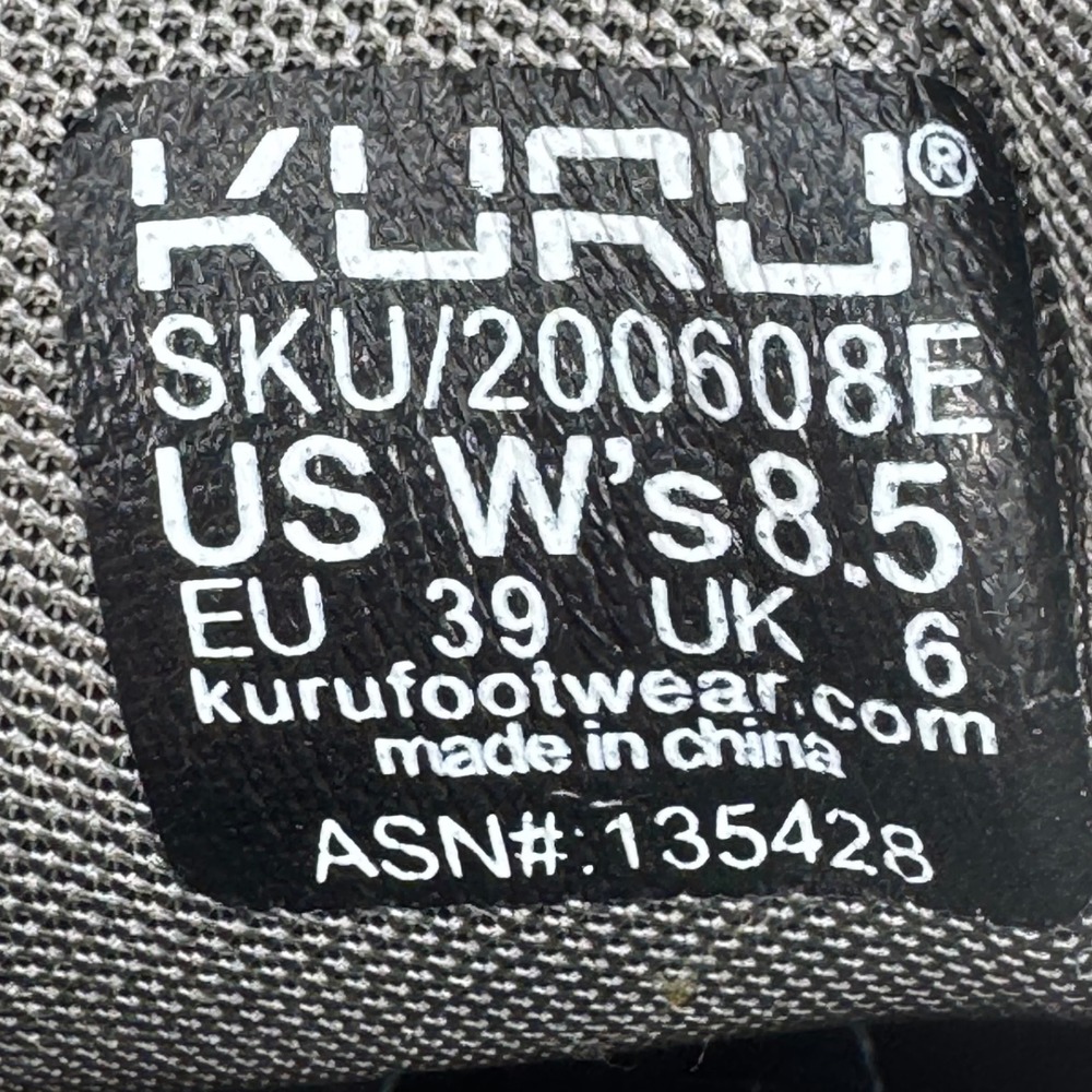 Kuru Women Chicane Sneaker Size 8.5 Trail Hiking Shoe Teal Black Outdoor Support - Picture 2 of 12
